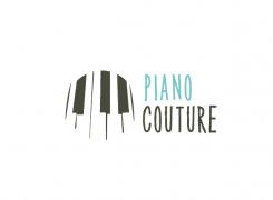 Logo design # 155553 for Piano Couture Logo + header + suitable font en color-lay-out / background for homepage. contest