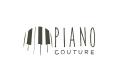 Logo # 155564 voor Piano Couture Logo + header + geschikt font en kleuropmaak / background voor homepage. wedstrijd