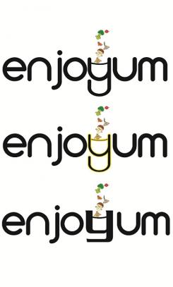 Logo # 338665 voor Logo Enjoyum. A fun, innovate and tasty food company. wedstrijd