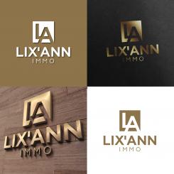 Logo design # 701965 for Lix'Ann immo : real estate agency online within Bordeaux contest
