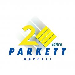 Logo  # 569651 für Jubiläumslogo, 20 Jahre (1996 - 2016), PARKETT KÄPPELI GmbH, Parkett- und Bodenbeläge Wettbewerb