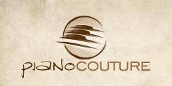 Logo design # 156648 for Piano Couture Logo + header + suitable font en color-lay-out / background for homepage. contest