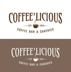 Logo design # 358794 for Logo for Coffee'licious coffee bar & cakeries contest