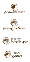 Logo # 156654 voor Piano Couture Logo + header + geschikt font en kleuropmaak / background voor homepage. wedstrijd