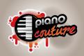 Logo design # 155268 for Piano Couture Logo + header + suitable font en color-lay-out / background for homepage. contest