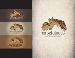 Logo design # 493058 for Powerful logo for website: Horsefulness,   Horse Training contest