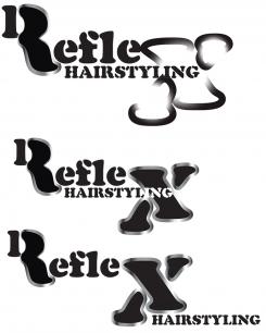 Logo design # 249677 for Sleek, trendy and fresh logo for Reflex Hairstyling contest