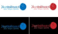 Logo # 447722 voor Logo voor bezorgdienst www.24uursteakhouse.nl wedstrijd