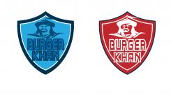 Logo design # 475929 for Design a masculine logo for a burger joint called Burger Khan contest