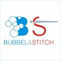 Logo design # 172751 for LOGO FOR A NEW AND TRENDY CHAIN OF DRY CLEAN AND LAUNDRY SHOPS - BUBBEL & STITCH contest