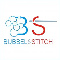 Logo design # 172631 for LOGO FOR A NEW AND TRENDY CHAIN OF DRY CLEAN AND LAUNDRY SHOPS - BUBBEL & STITCH contest