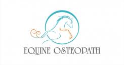 Logo design # 541455 for Design a modern logo for an equine osteopath  contest