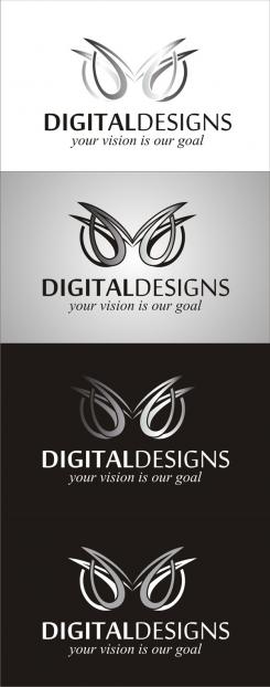 Logo # 579123 voor Ontwerp een strak & stijlvol logo voor de onderneming M-Digitaldesigns wedstrijd