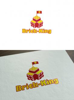 Logo design # 629105 for Logo for my new webshop Brick King contest