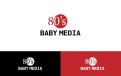 Logo design # 584225 for Create a vintage, retro, media related logo for 80's Baby Media contest
