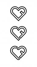Logo design # 772085 for heart shape tattoo with letters contest