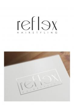 Logo design # 246072 for Sleek, trendy and fresh logo for Reflex Hairstyling contest
