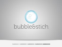 Logo design # 176253 for LOGO FOR A NEW AND TRENDY CHAIN OF DRY CLEAN AND LAUNDRY SHOPS - BUBBEL & STITCH contest