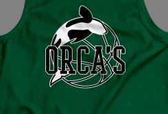 Logo design # 995224 for We throw a  basketball  ball! And are looking for a sporty and hip logo with orca! contest
