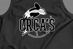 Logo design # 994636 for We throw a  basketball  ball! And are looking for a sporty and hip logo with orca! contest