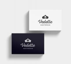 Logo # 923927 voor Ontwerp een stijlvol en luxe logo voor kledingmerk Vedette Amsterdam wedstrijd