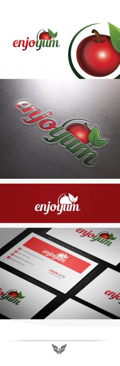Logo # 339399 voor Logo Enjoyum. A fun, innovate and tasty food company. wedstrijd