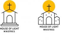 Logo design # 1054025 for House of light ministries  logo for our new church contest