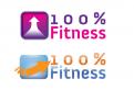 Logo design # 399061 for 100% fitness contest