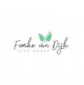 Logo design # 973717 for Logo   corporate identity for life coach Femke van Dijk contest