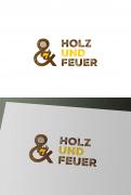 Logo design # 421091 for Holz und Flamme oder Esstische und Feuerschalen. contest