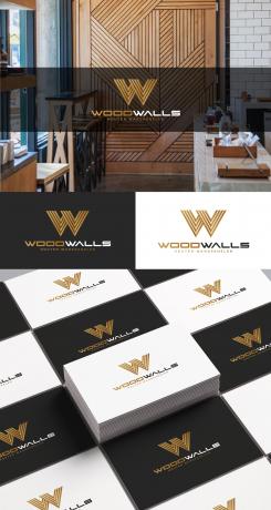 Logo design # 1151556 for modern logo for wood wall panels contest