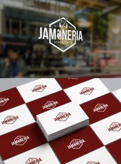 Logo # 1015649 voor Logo voor unieke Jamoneria  spaanse hamwinkel ! wedstrijd