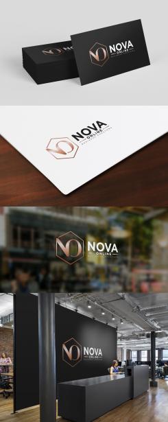 Logo # 983868 voor Logo for Nova Online   Slogan  We create new business wedstrijd