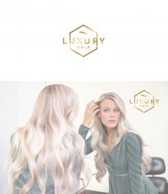 Logo design # 1030017 for Logo for hairextensions brand Luxury Gold contest