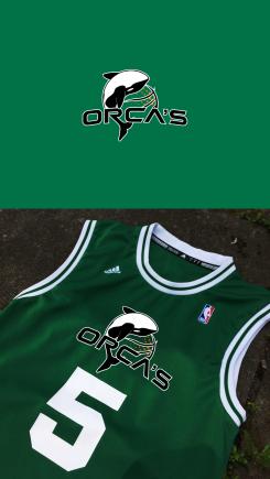 Logo design # 994642 for We throw a  basketball  ball! And are looking for a sporty and hip logo with orca! contest