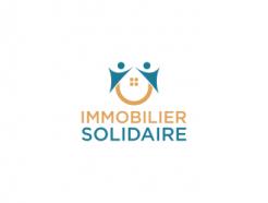 Logo design # 1167426 for Logo for  Immobilier Solidaire    The real estate agency that supports those who need it contest