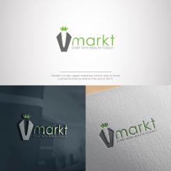 Logo design # 683388 for Logo for vegan webshop: Vmarkt contest