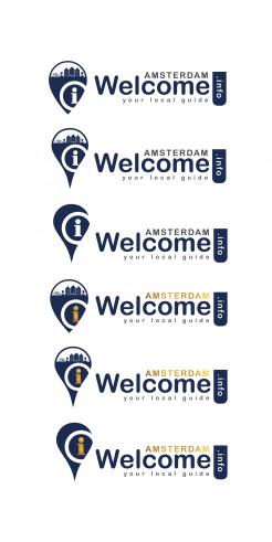 Logo design # 703697 for New logo Amsterdam Welcome - an online leisure platform contest