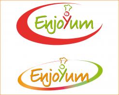 Logo # 342309 voor Logo Enjoyum. A fun, innovate and tasty food company. wedstrijd