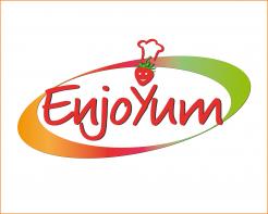 Logo # 342317 voor Logo Enjoyum. A fun, innovate and tasty food company. wedstrijd