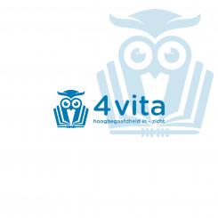 Logo # 1213247 voor 4Vita begeleidt hoogbegaafde kinderen  hun ouders en scholen wedstrijd