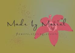 Logo # 45368 voor Made by Mariël (Flowers - Styling - Events) zoekt een fris, stijlvol en tijdloos logo  wedstrijd