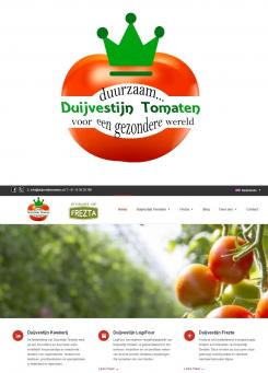 Logo # 904521 voor Ontwerp een fris en modern logo voor een duurzame en innovatieve tomatenteler wedstrijd