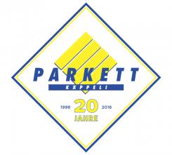 Logo  # 576911 für Jubiläumslogo, 20 Jahre (1996 - 2016), PARKETT KÄPPELI GmbH, Parkett- und Bodenbeläge Wettbewerb