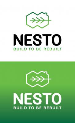 Logo design # 622162 for New logo for sustainable and dismountable houses : NESTO contest
