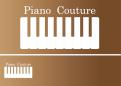 Logo design # 156382 for Piano Couture Logo + header + suitable font en color-lay-out / background for homepage. contest