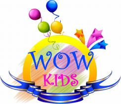 Logo design # 384732 for Design a logo for our new name: WOW kids - a online shop with magical and radiant clothes for happy kids contest