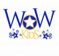 Logo design # 383930 for Design a logo for our new name: WOW kids - a online shop with magical and radiant clothes for happy kids contest