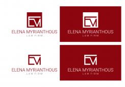 Logo design # 831107 for E Myrianthous Law Firm  contest