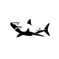 Logo design # 605635 for silhouette drawing of a whale shark contest